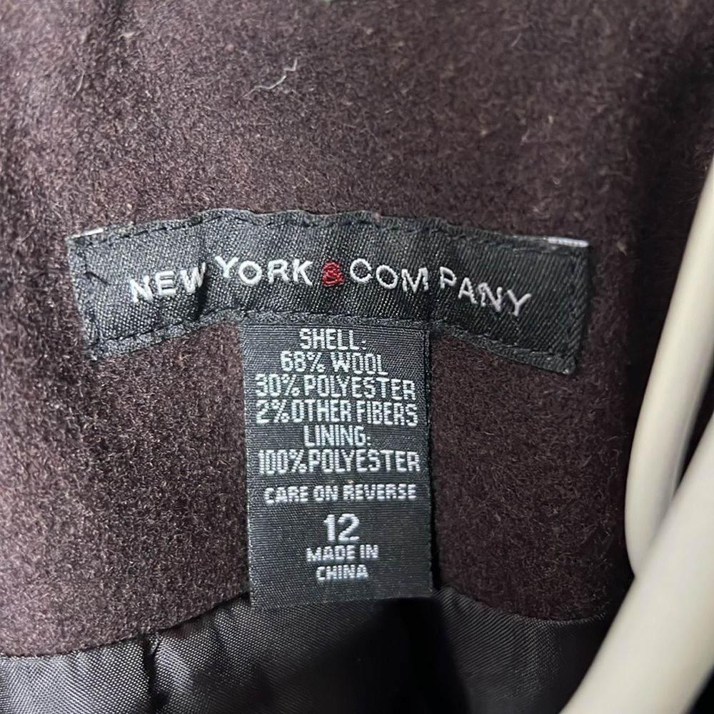 New York and Company Pea Coat - Picture 5 of 5